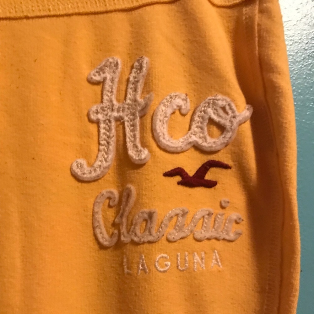Yellow sweats